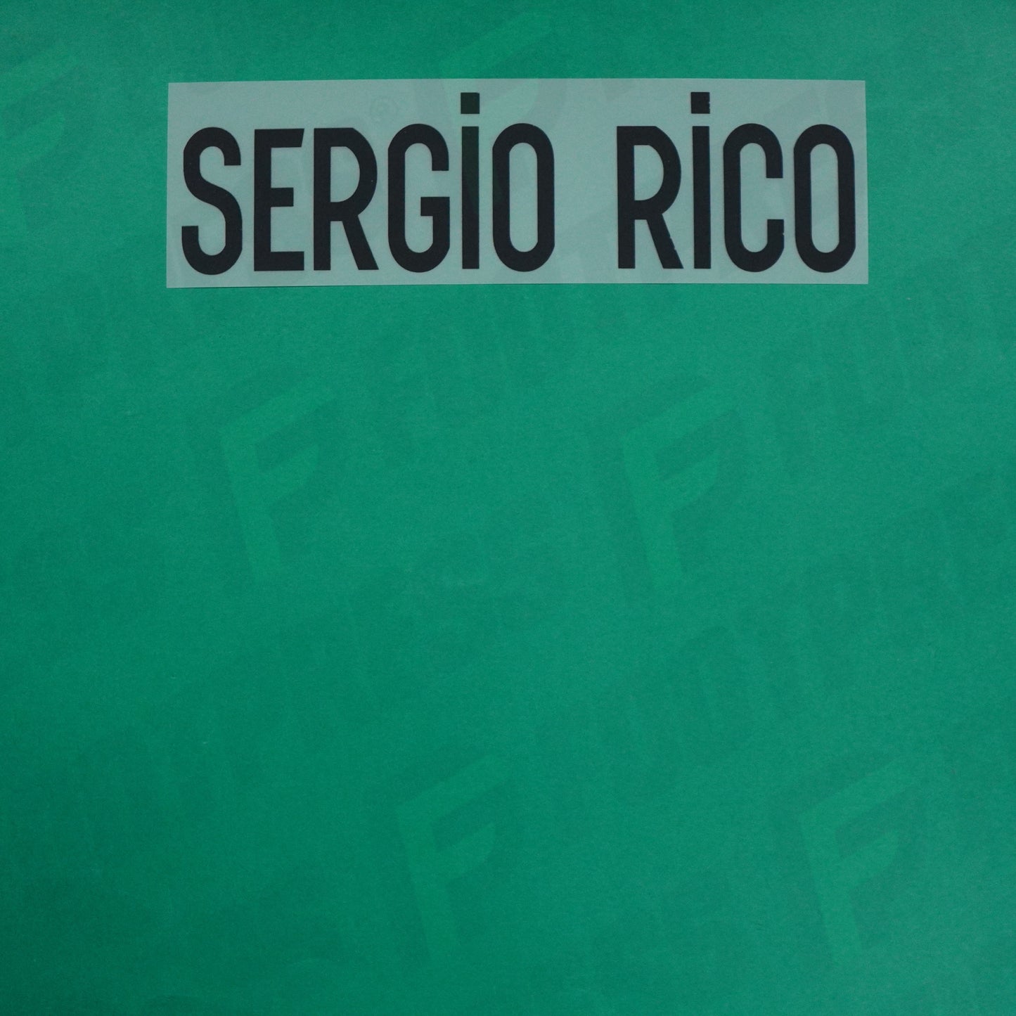 Flocage Officiel - Paris Saint-Germain, Nom Seul, Sergio Rico, 2022/2023, GK, Noir