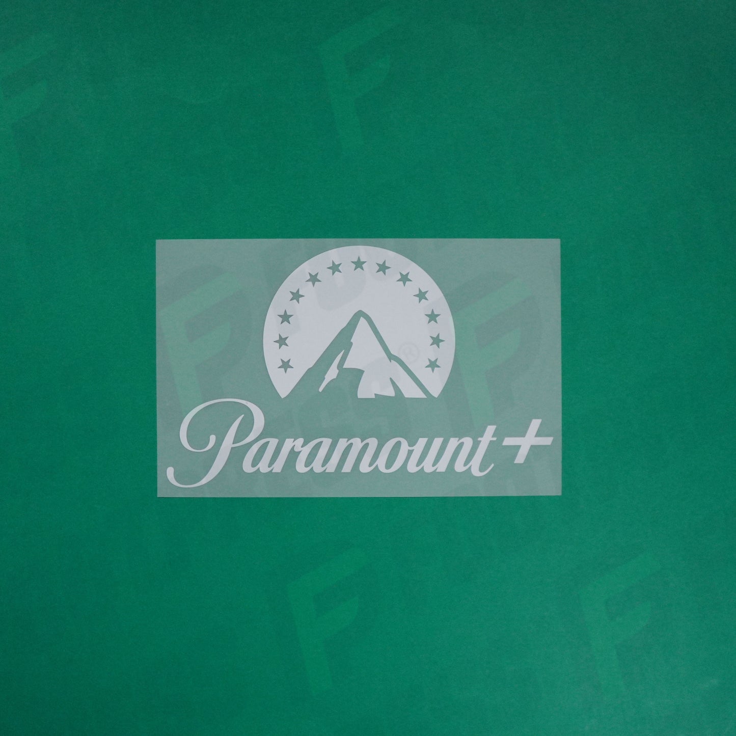 Flocage Officiel - Sponsor, Paramount + & Logo, Blanc