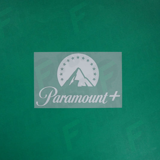 Flocage Officiel - Sponsor, Paramount + & Logo, Blanc