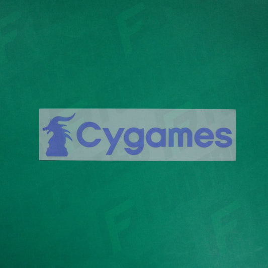 Flocage Officiel - Sponsor, Juventus, Cygames, Bleu
