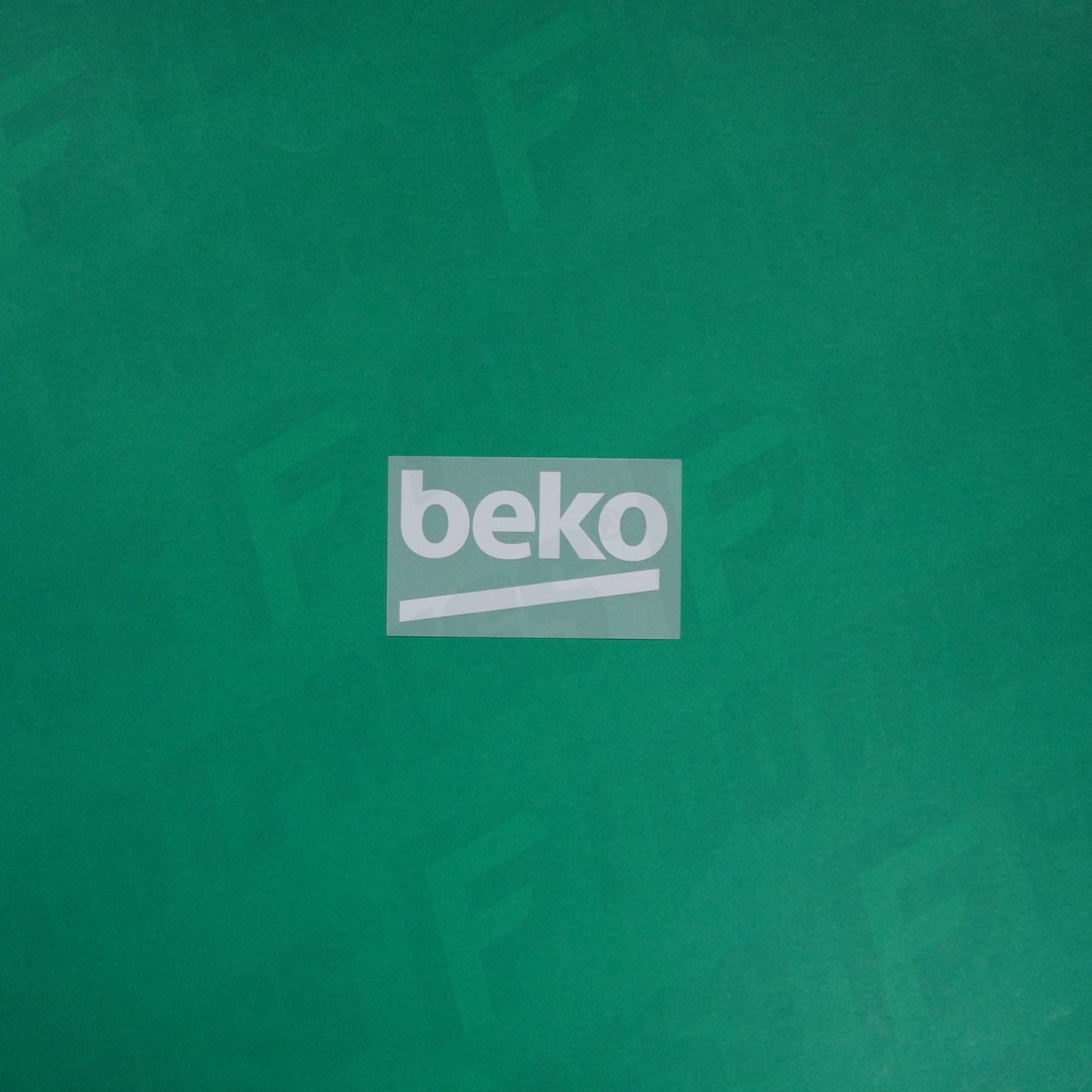 Flocage Officiel - Sponsor, FC Barcelone, Beko, Blanc