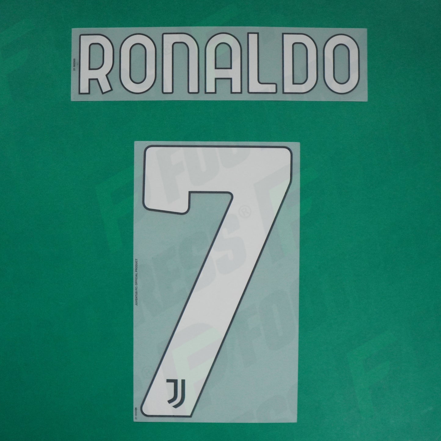 Flocage Officiel - Juventus, Ronaldo, 2021/2022, Away, Blanc