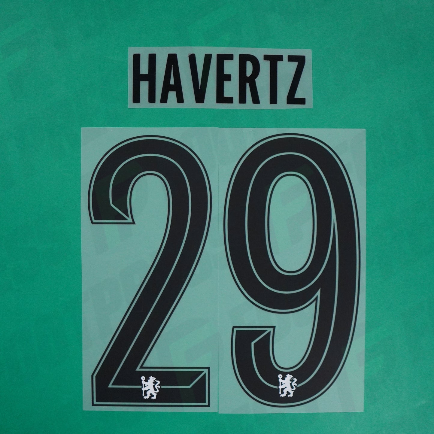 Flocage officiel - Chelsea, Havertz, 2022/2023, Third Europe, Noir
