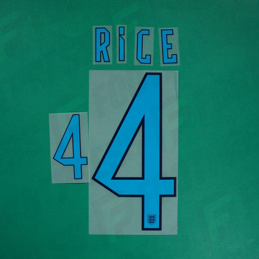 Official Nameset - England, Foden, 2022, Away, Sky Blue