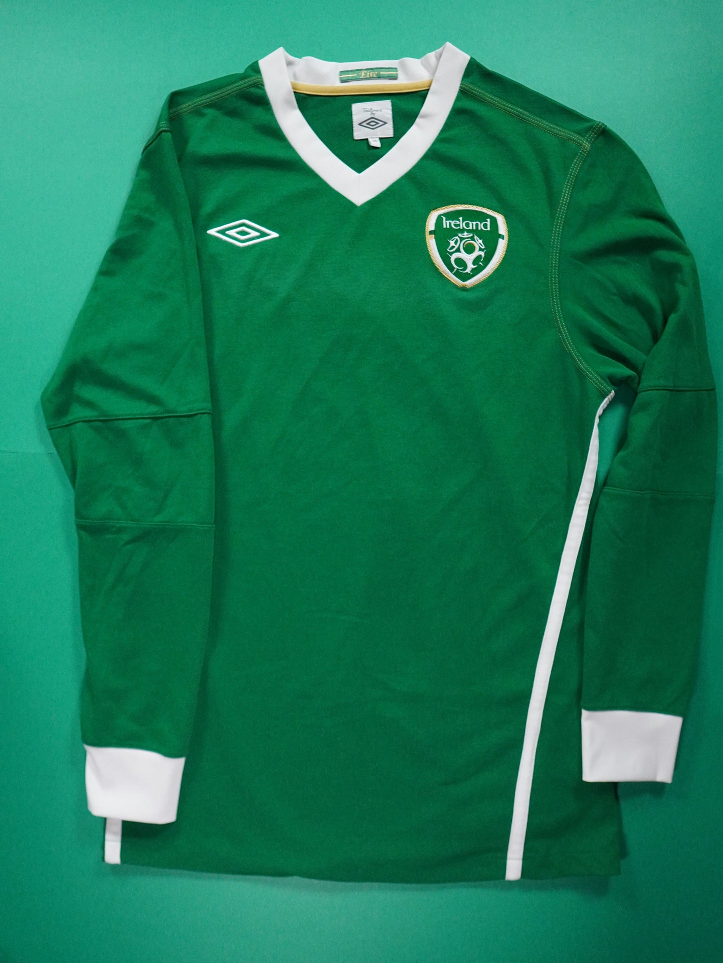 Maillot Officiel -  Irlande, 2010, Home, Boutique, Manches longues, (40)