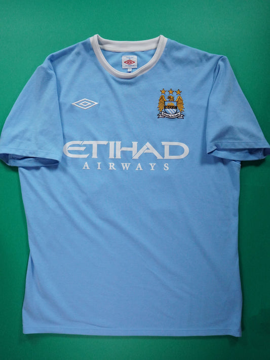 Maillot Officiel -  Manchester City, 2009/2010, Home, Stock Pro, Barry, (42)