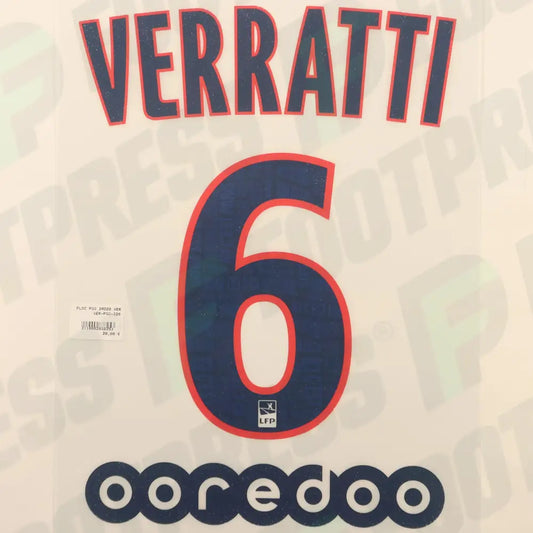 Flocado Oficial - Paris Saint-Germain, Verratti, 2015/2016, Segunda, Azul Marino (PSG)