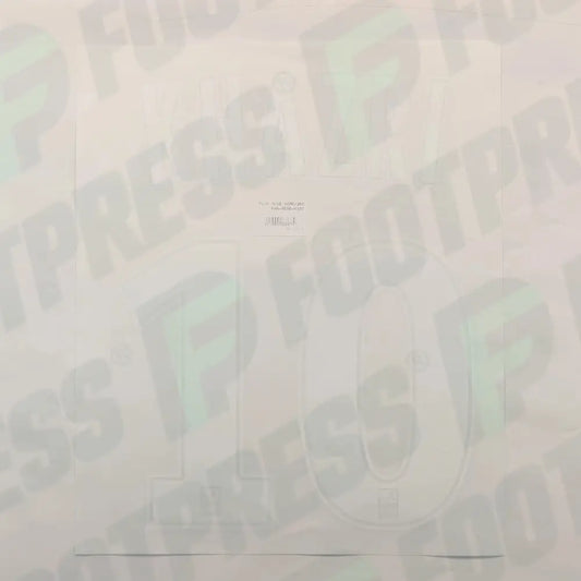 Flocado Oficial - AS Saint-Etienne, Khazri, 2019/2020, Local/Tercera, Blanco (ASSE)