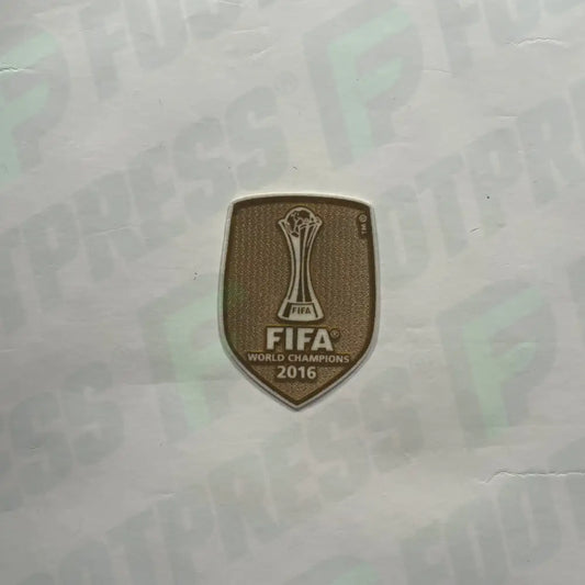 Parche de campeones del mundo 2016/2017